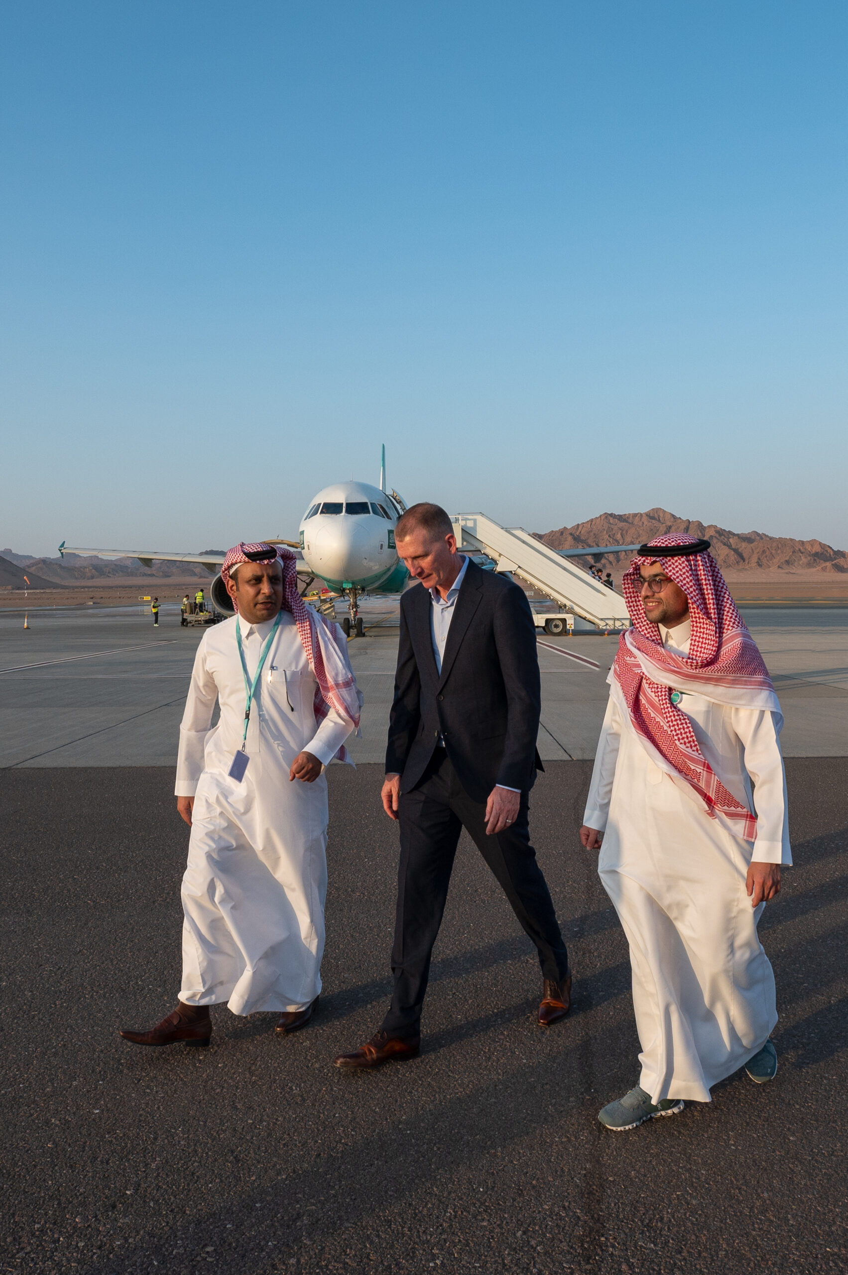 ALULA INTERNATIONAL AIRPORT RECEIVED THE FIRST FLYNAS DIRECT FLIGHT FROM CAIRO