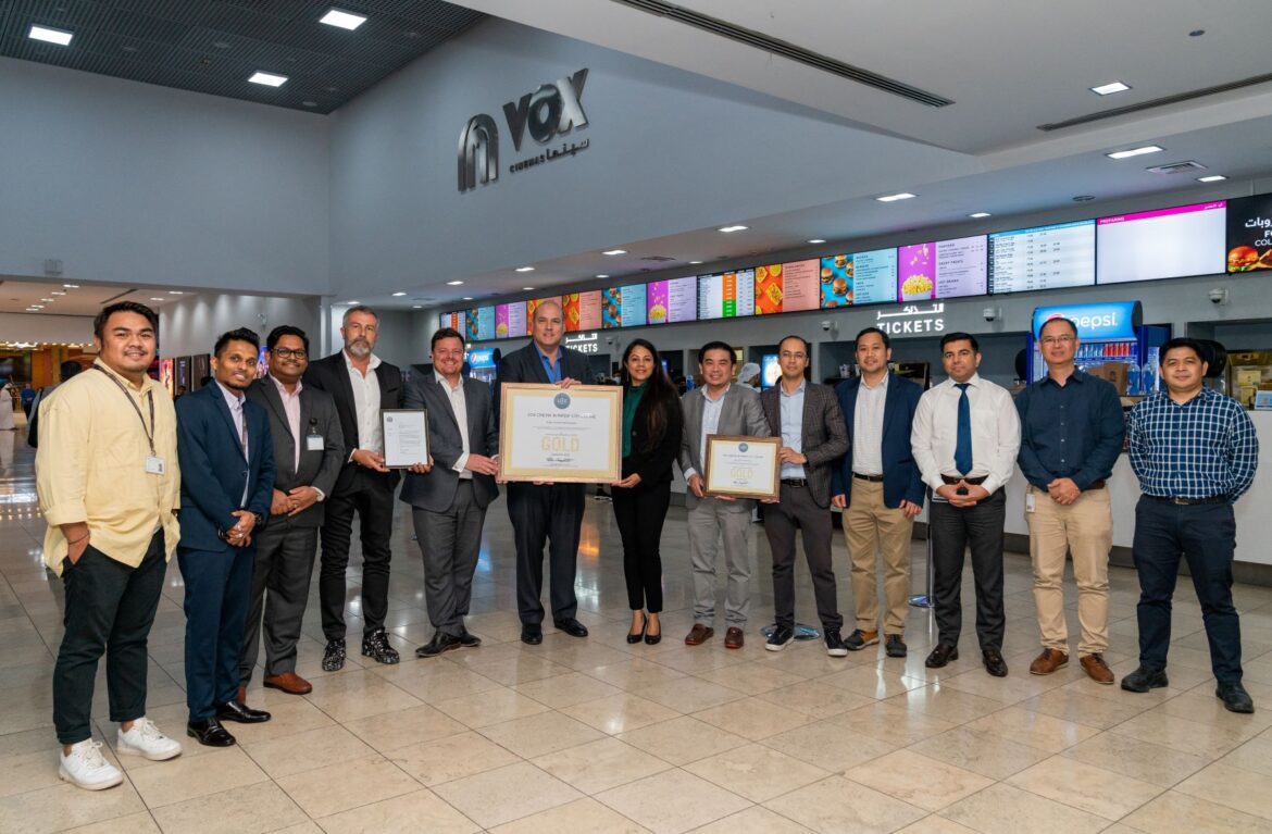VOX Cinemas City Centre Mirdif recognised as the world’s first cinema certified under LEED® v4.1 O+M Existing Interiors 