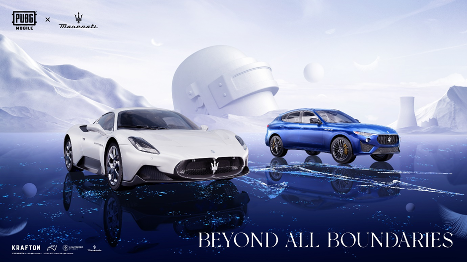 PUBG MOBILE PARTNERS WITH LUXURY CAR BRAND MASERATI