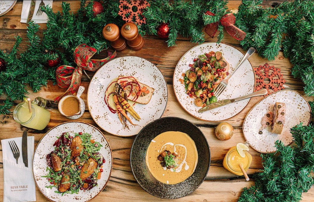SEVA TABLE INVITES GUESTS TO CELEBRATE THE FESTIVE SEASON WITH A PLANT-BASED CHRISTMAS MENU