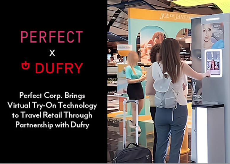 Perfect Corp. Partners With Global Travel Retailer, Dufry, to Bring AR Makeup Virtual Try-On to Airports Worldwide