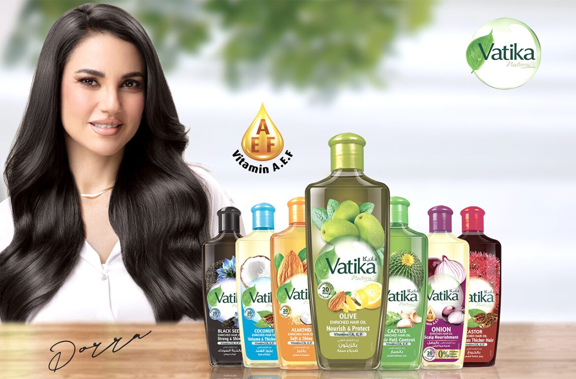 VATIKA UNVEILS DORRA ZARROUK AS THE GLAMOROUS FACE OF THEIR REVOLUTIONARY “OIL BEFORE SHAMPOO” CAMPAIGN