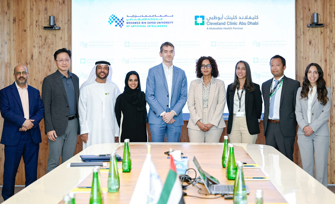 Cleveland Clinic Abu Dhabi and Mohamed bin Zayed University of Artificial Intelligence sign MoU to promote research and education