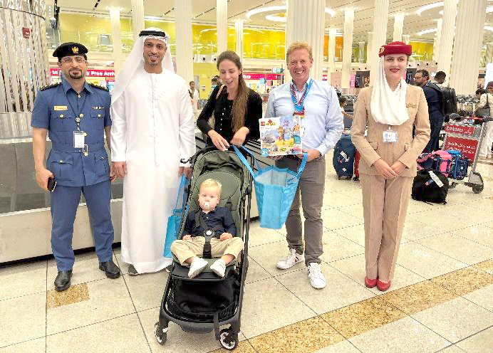 LEGOLAND® Dubai Resort and Dubai Customs Surprise Families at Terminal 3, Dubai Airport with an Eid Gift Drop on Baggage Belt