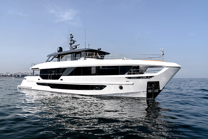 Majesty 100 Terrace First Hull Handed Over