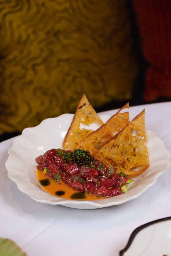 A plate of food on a tableAI-generated content may be incorrect.