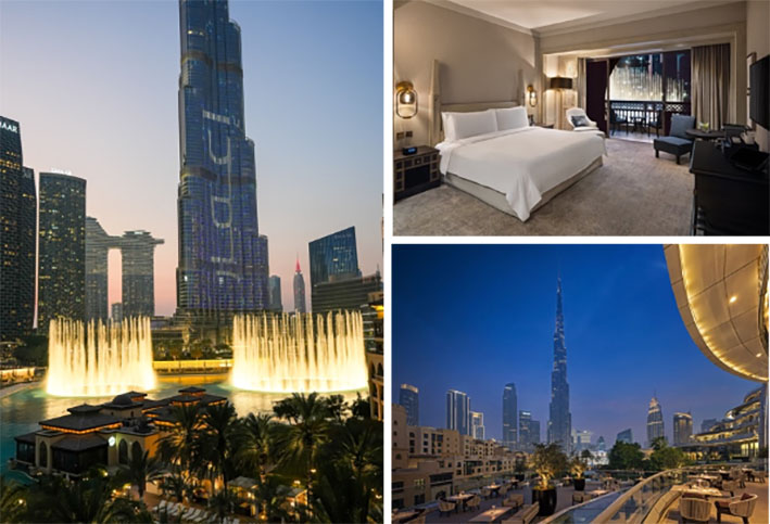 Where Luxury Meets Spectacle At Address and Palace Hotels