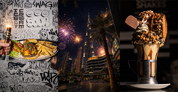 Black Tap Dubai Mall brings big 90s energy to one of the city’s most iconic New Year’s Eve celebrations