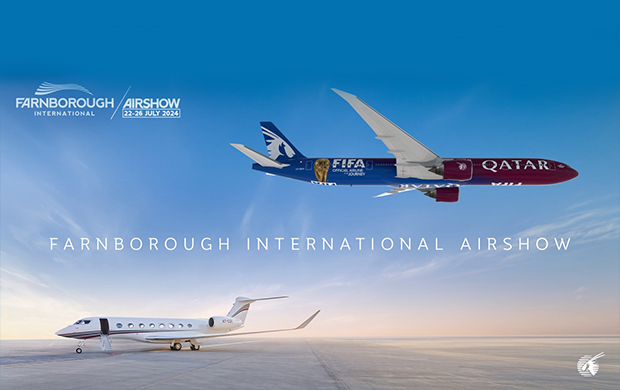 Qatar Airways Returns to Farnborough International Airshow 2026